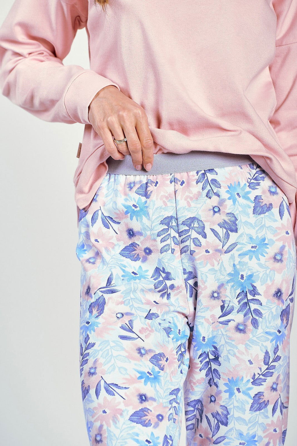 Pigiama donna in cotone interlock sylvie