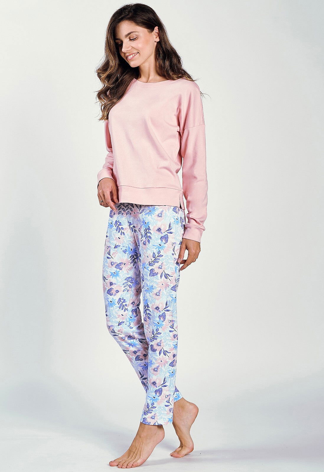 Pigiama donna in cotone interlock sylvie