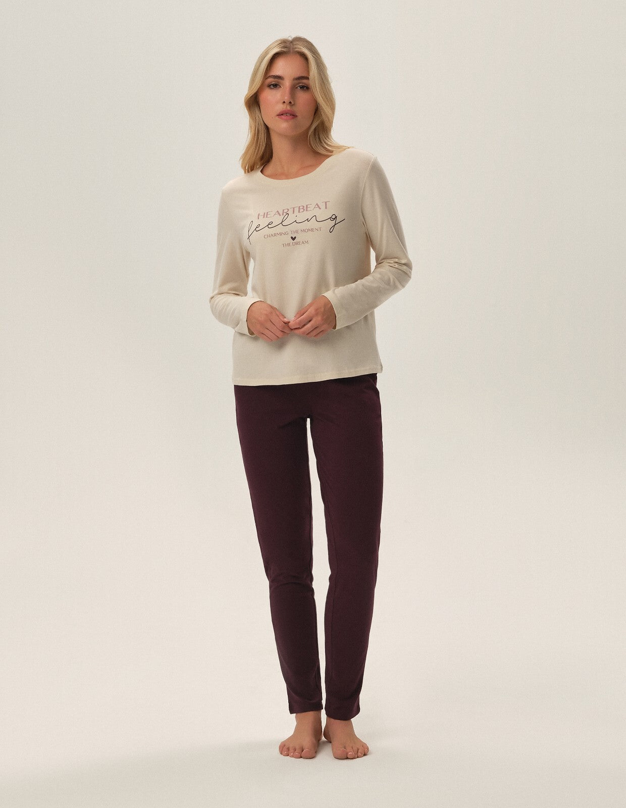 Pigiama donna in puro cotone - freja