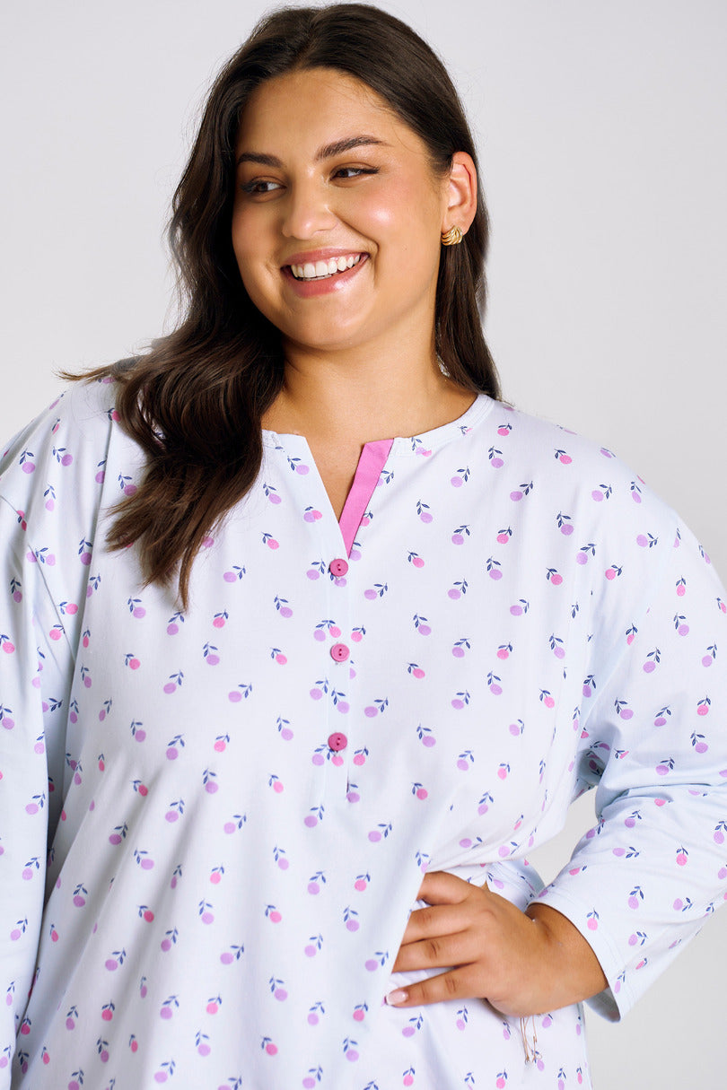 Pigiama donna lungo – eleganza e comfort | yolanda - 3446