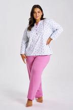 Pigiama donna lungo – eleganza e comfort | yolanda - 3446
