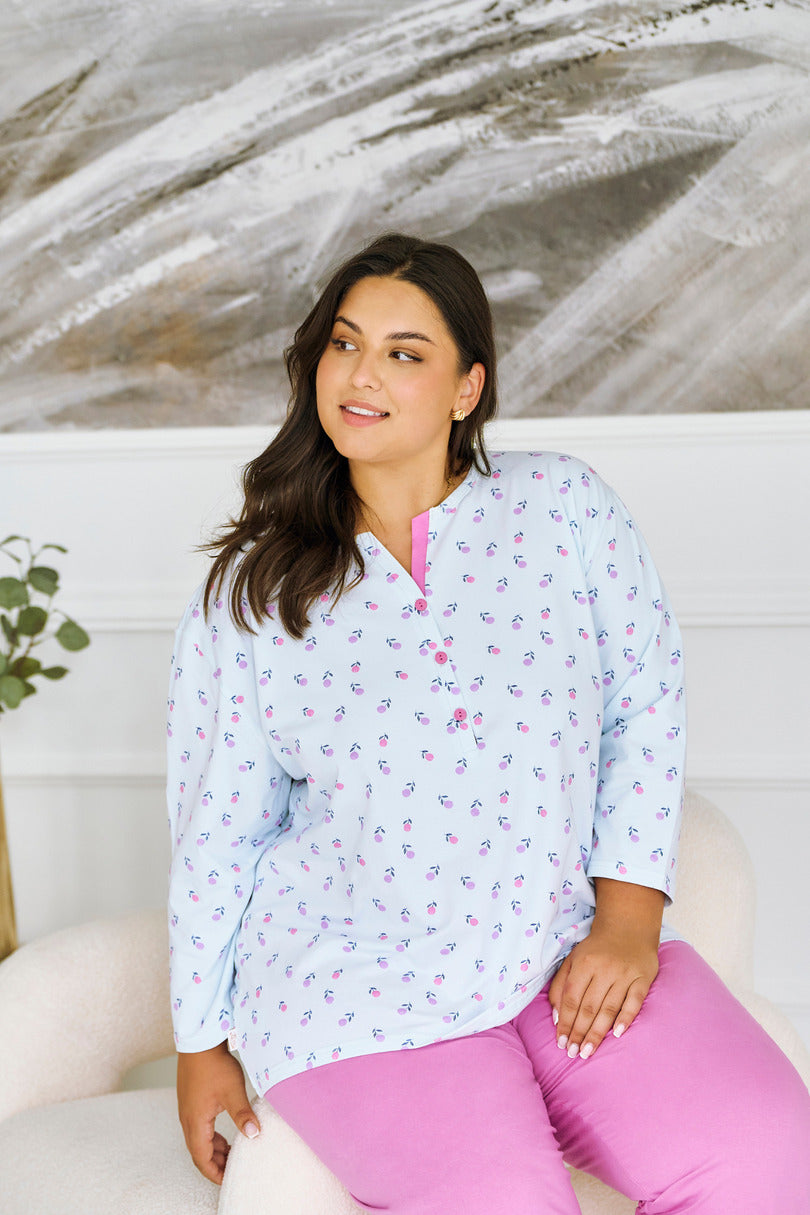 Pigiama donna lungo – eleganza e comfort | yolanda - 3446