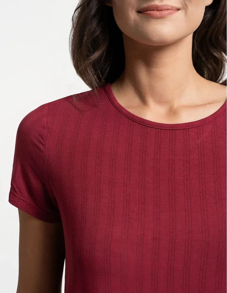 Pigiama da donna in modal soft – comfort tessuto a costine