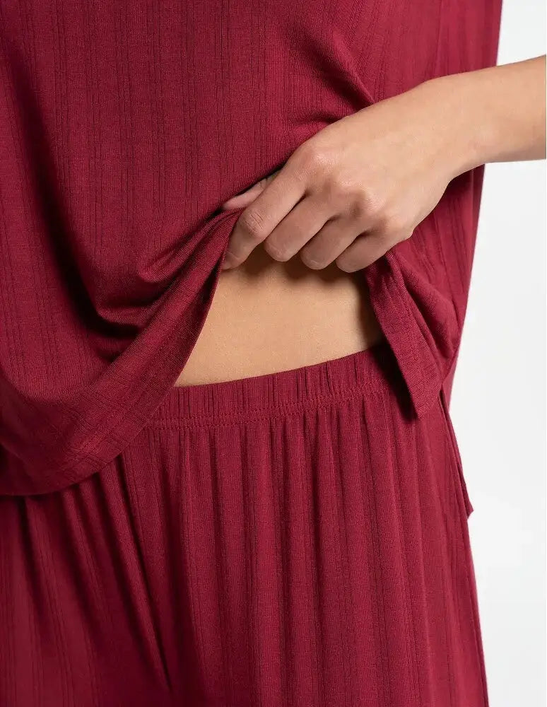 Pigiama da donna in modal soft – comfort tessuto a costine
