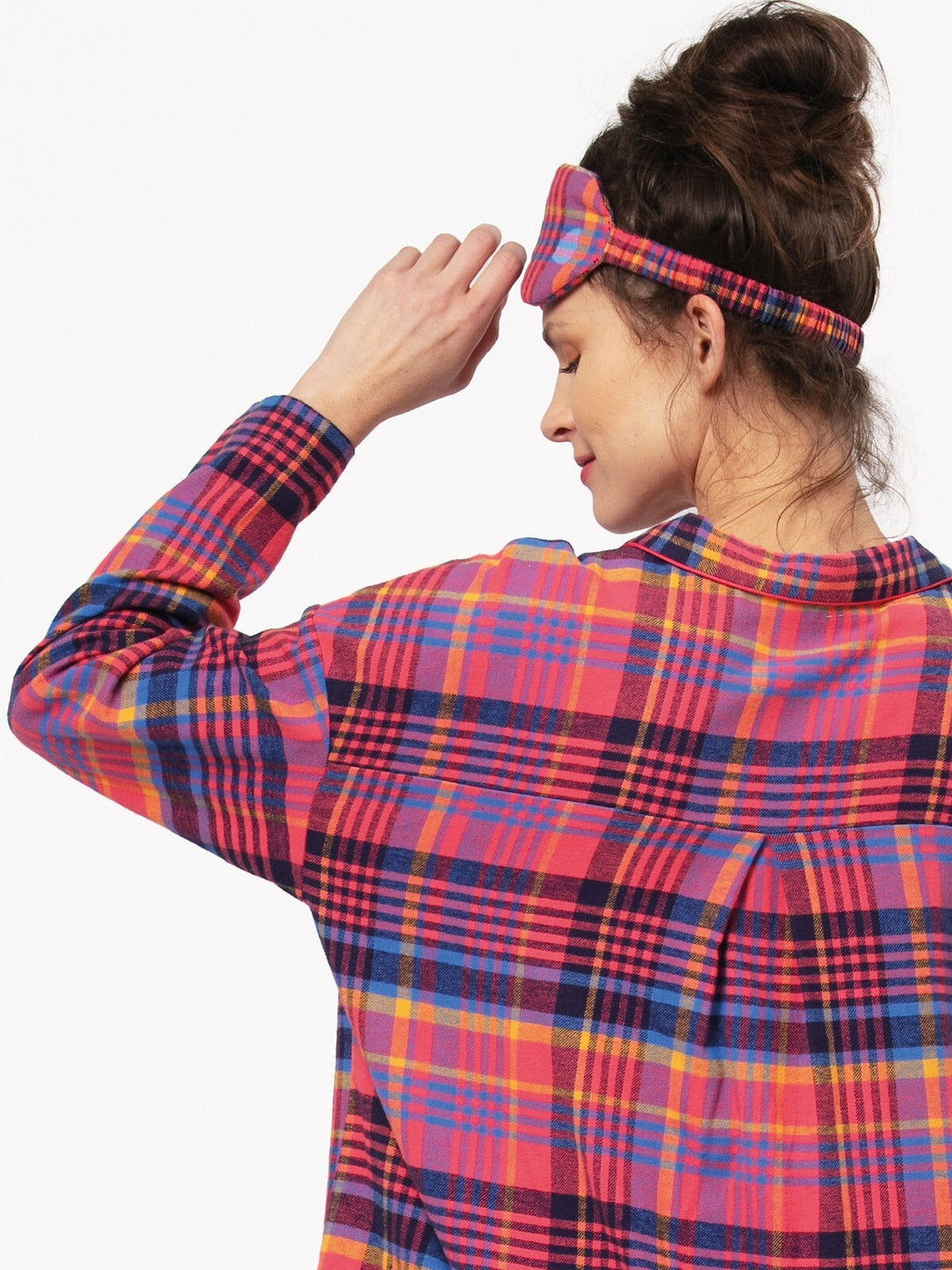 Pigiama donna in morbida flanella di cotone - strawberry