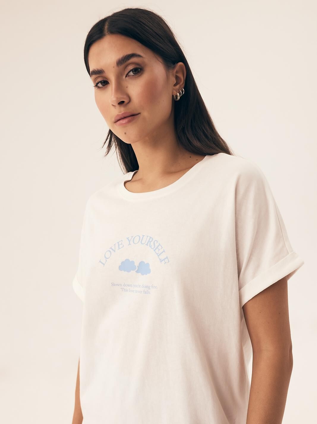 Pigiama da donna con pantalone ampio - nubes