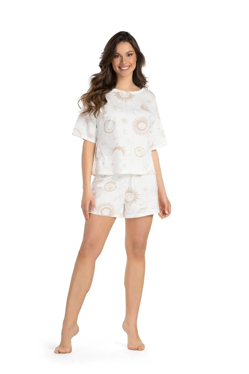 Pigiama da donna in puro cotone - belle reverie laure