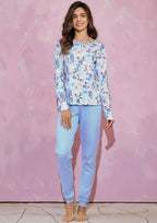 Pigiama donna in puro cotone interlock - ginny