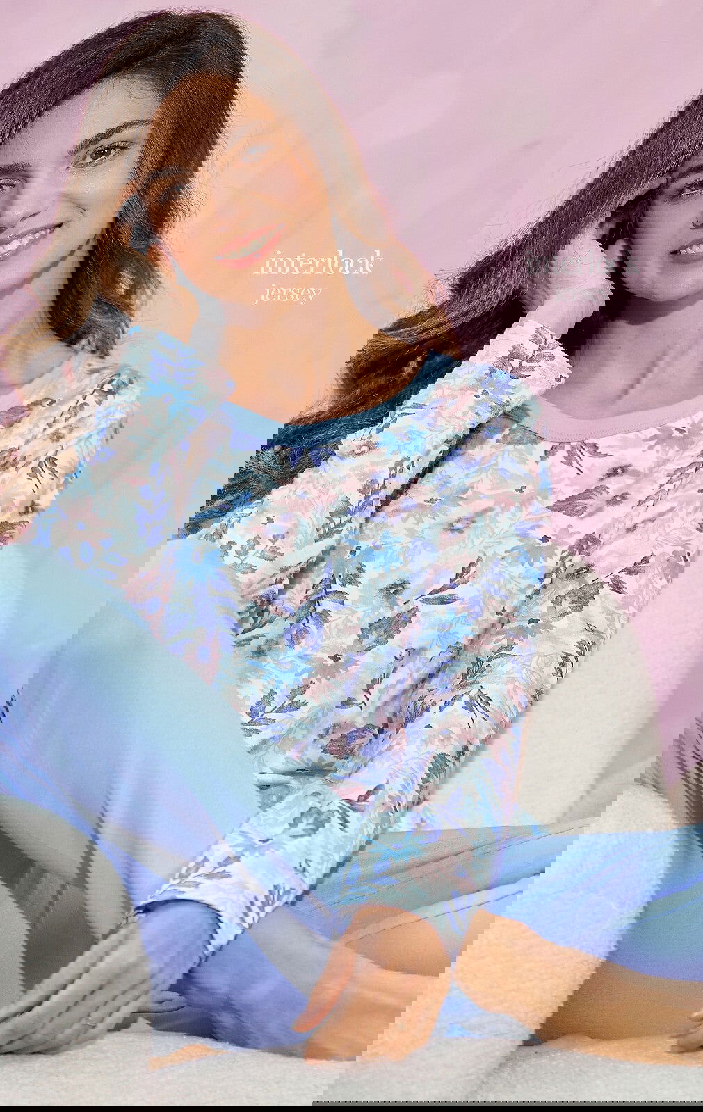 Pigiama donna in puro cotone interlock - ginny