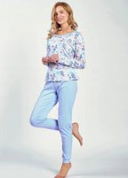 Pigiama donna in puro cotone interlock - ginny