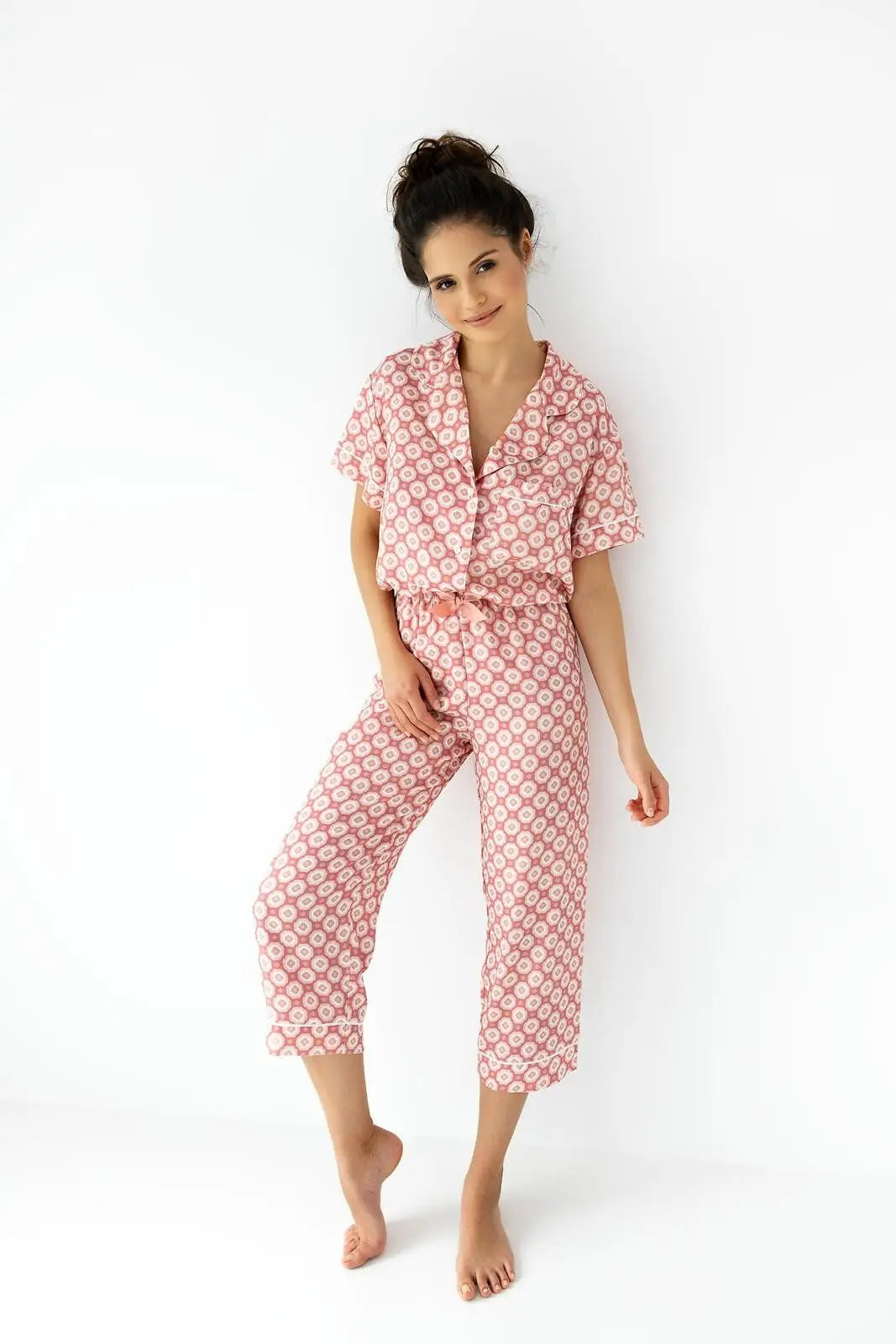 Pigiama da donna realizzato in viscosa di alta qualità