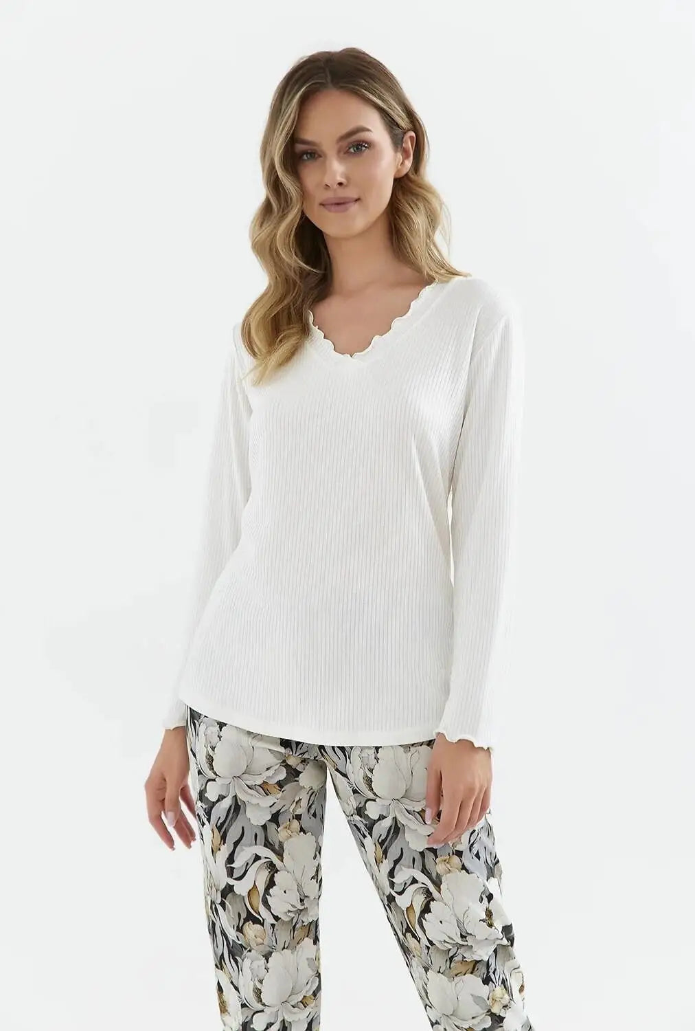 Pigiama da donna in viscosa e cotone - palace - 417