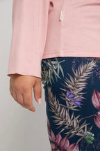 Pigiama da donna in viscosa e cotone - vivian - plus sizes