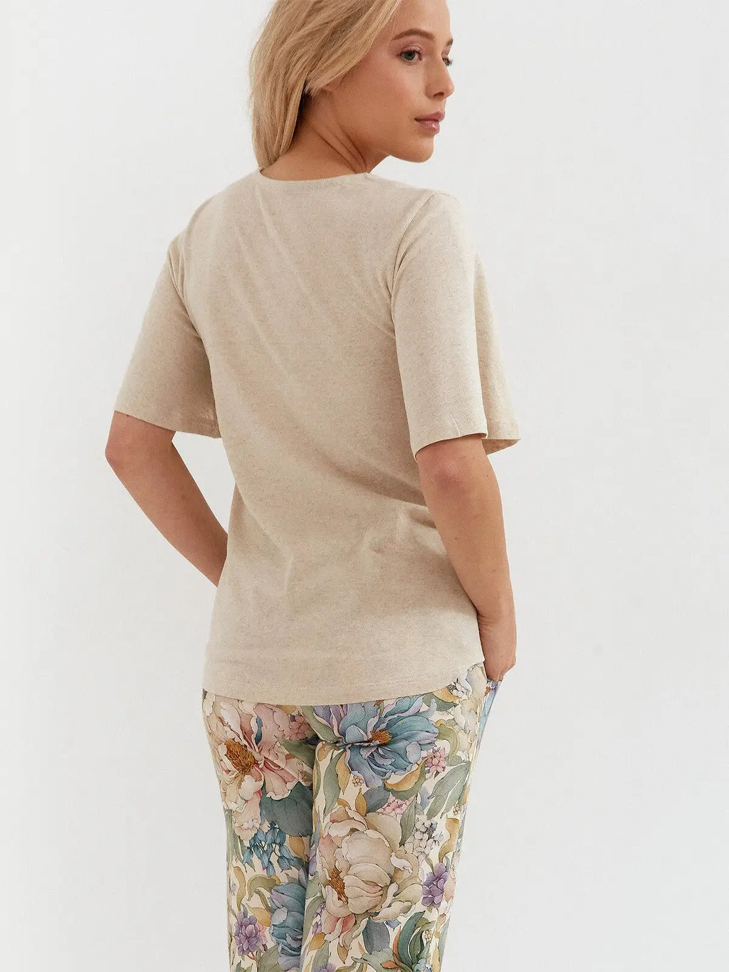 Pigiama da donna in viscosa e lino - 269