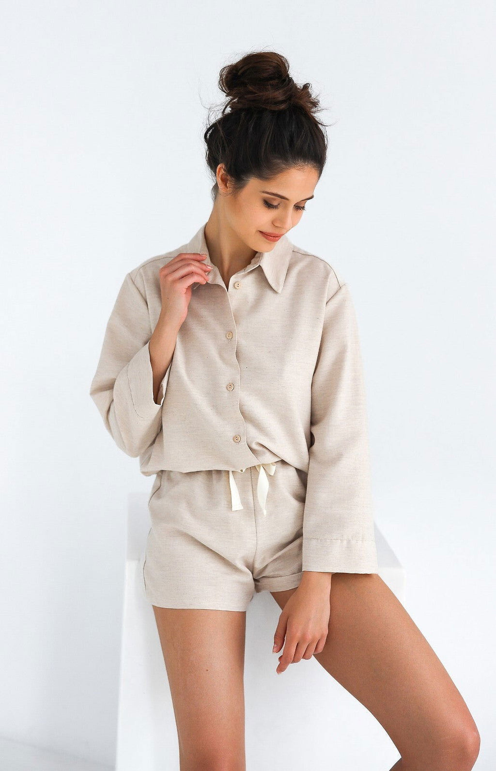 Pigiama elegante da donna in viscosa - lux enrica