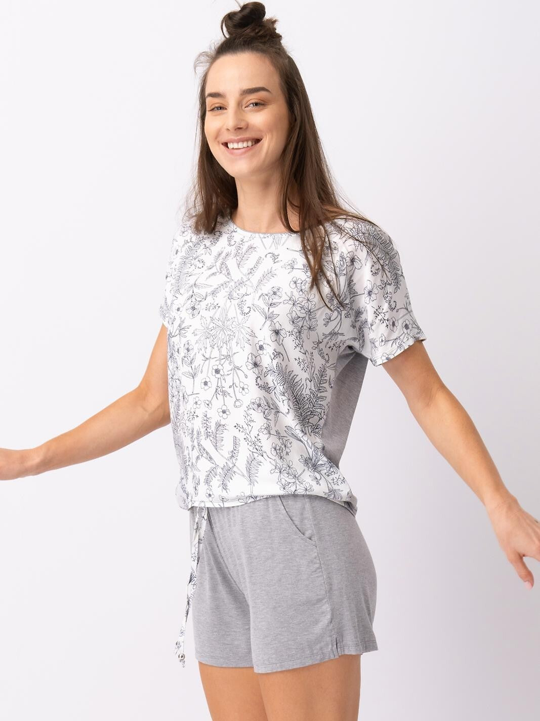 Pigiama estivo da donna in viscosa - 544