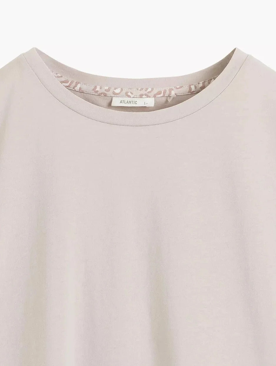 Pigiama estivo da donna in cotone effetto pesca (nmp-507)