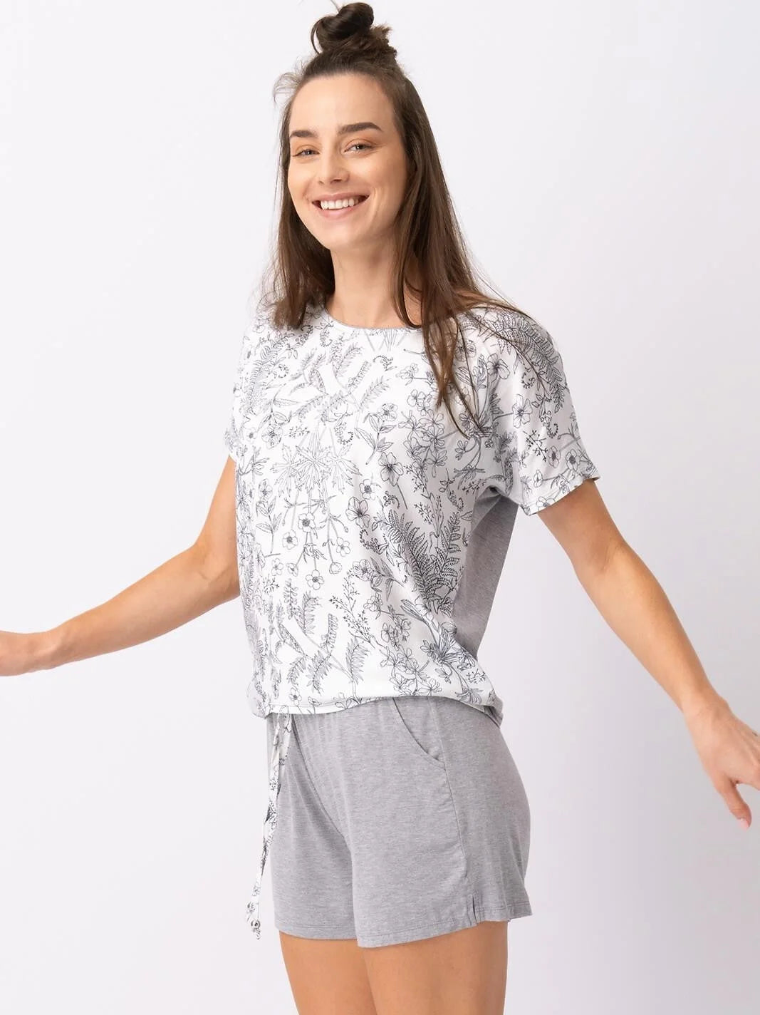 Pigiama estivo da donna in viscosa - 544