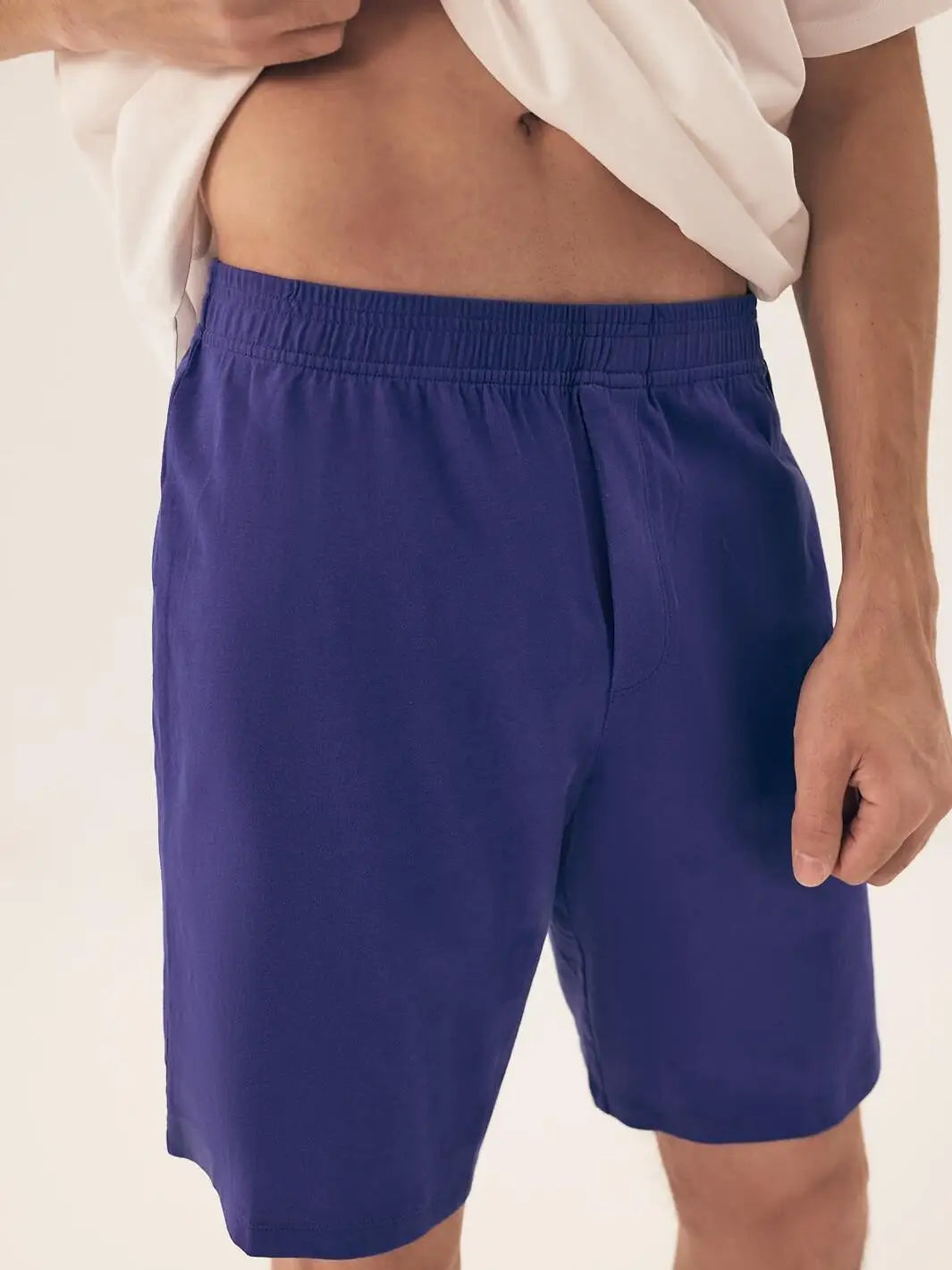 Pigiama estivo da uomo in puro cotone - santorini