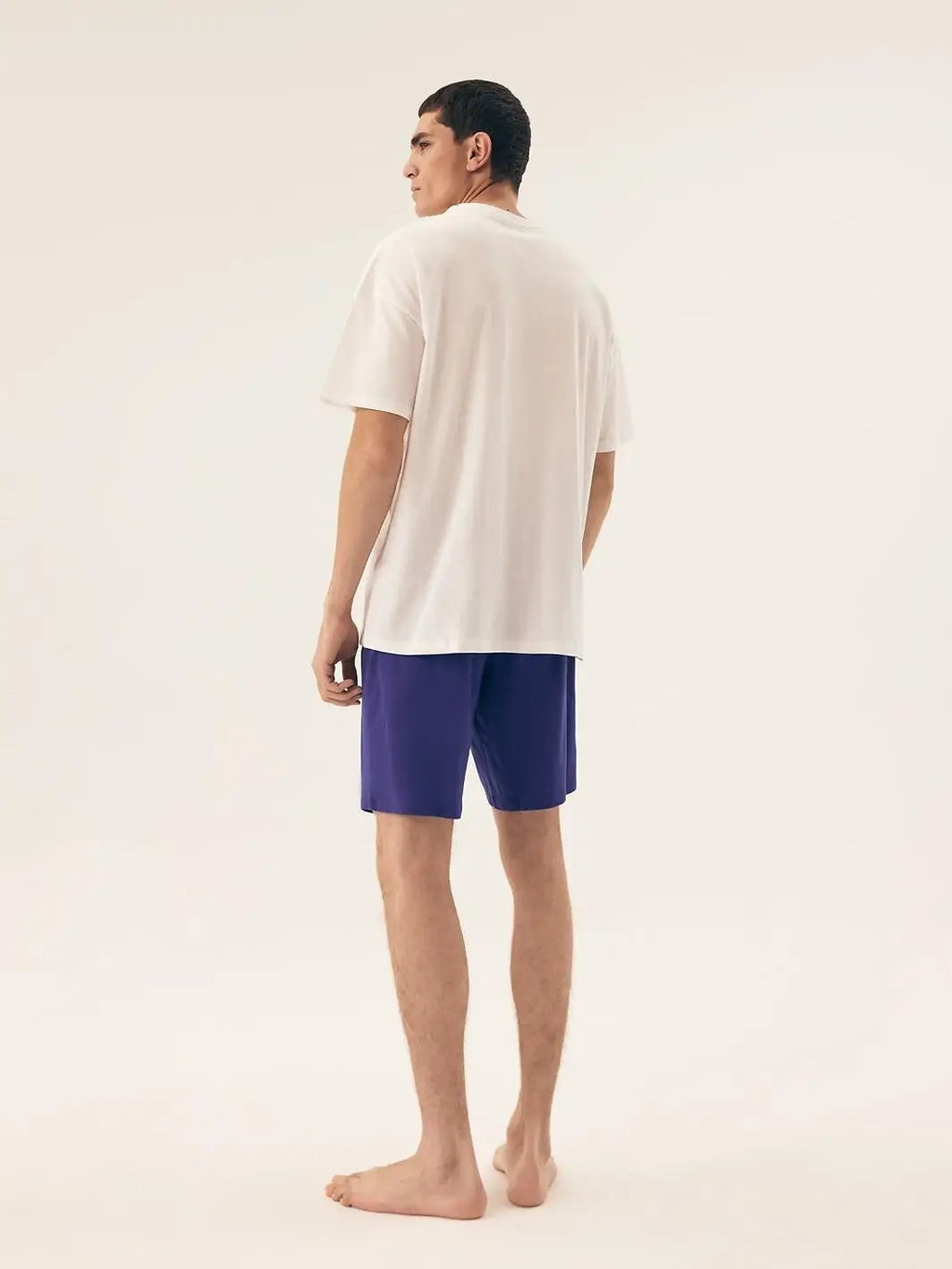 Pigiama estivo da uomo in puro cotone - santorini