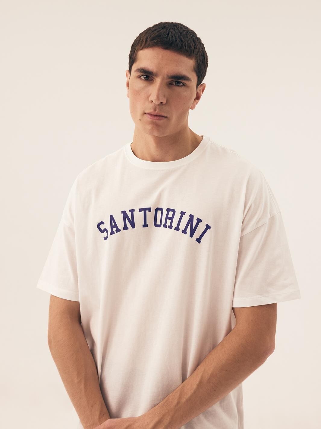 Pigiama estivo da uomo in puro cotone - santorini