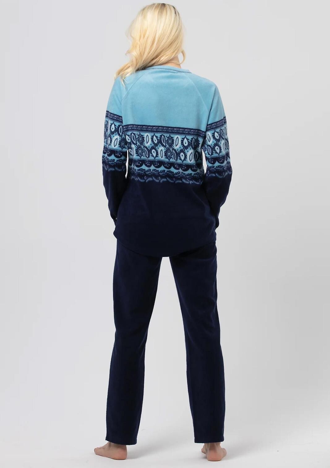 Pigiama | homewear da donna in caldo pile - montana