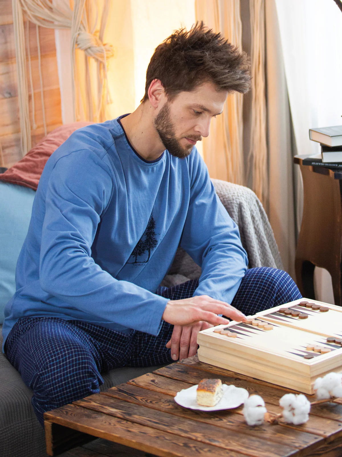 Pigiama da uomo in 100% cotone - gordon