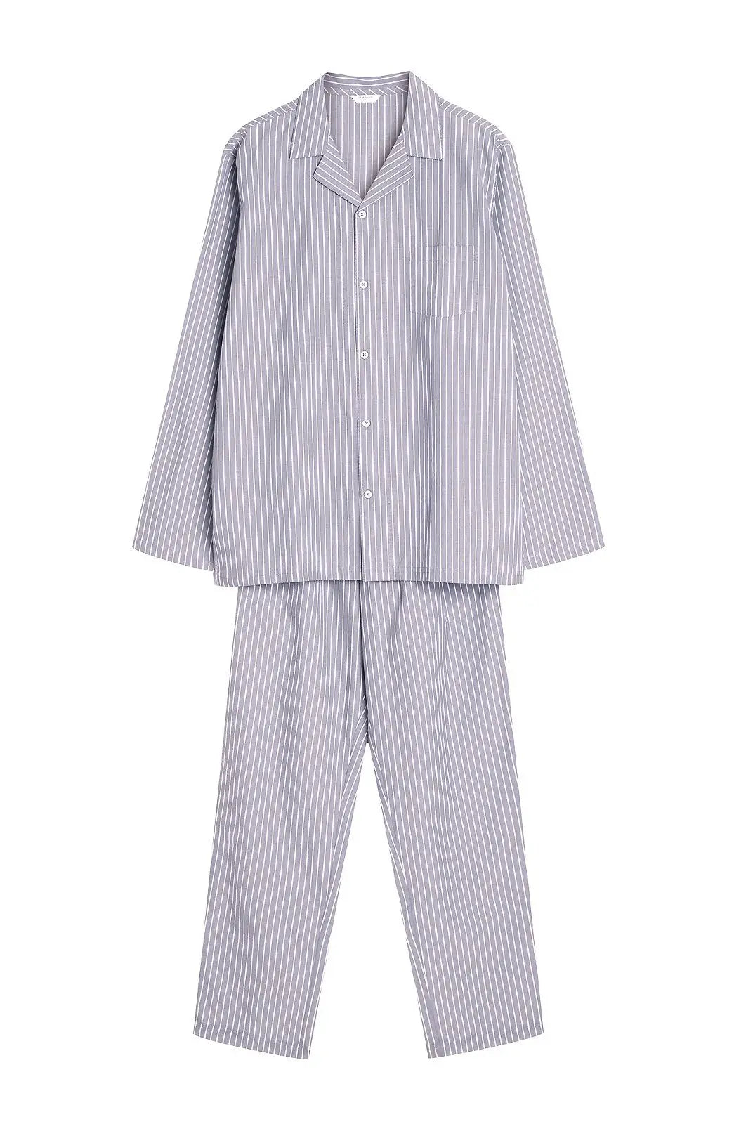 Pigiama da uomo aperto elegante e leggero - mic