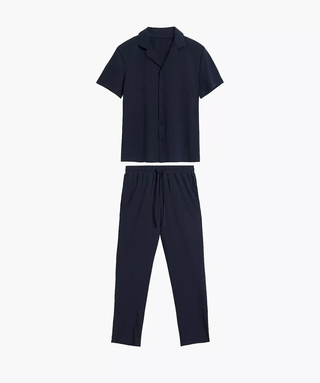 Pigiama da uomo aperto manica corta - jason - bnmp-002