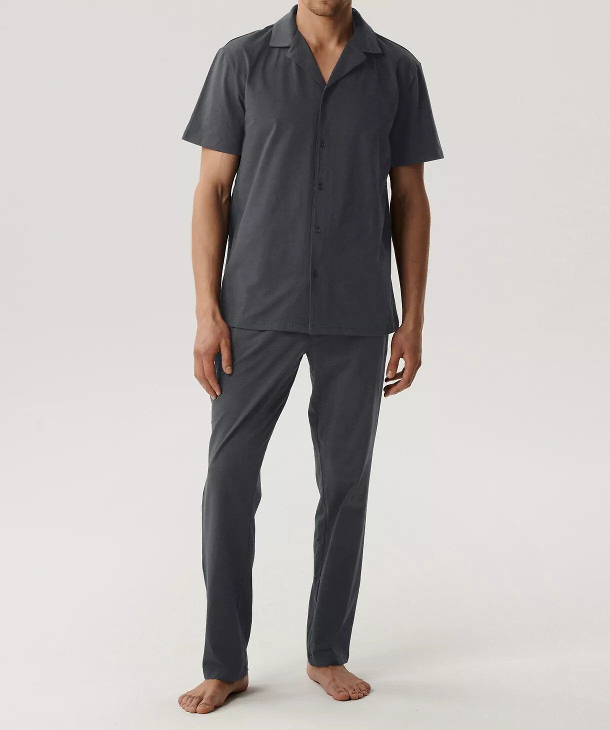 Pigiama da uomo aperto manica corta - jason - bnmp-002