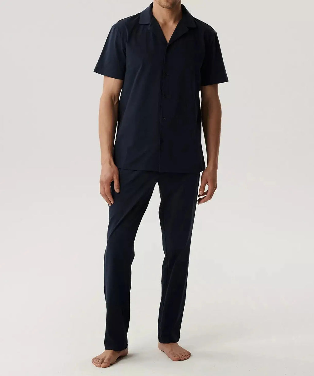 Pigiama da uomo aperto manica corta - jason - bnmp-002