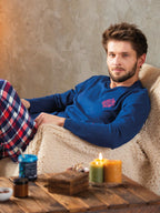 Pigiama uomo caldo in cotone e flanella | mns 613