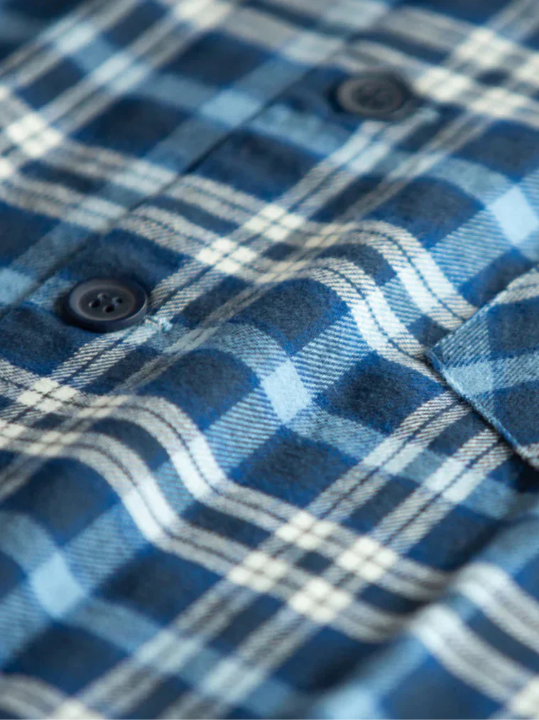 Pigiama uomo classico in flanella di cotone | mns 492