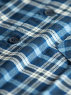 Pigiama uomo classico in flanella di cotone | mns 492