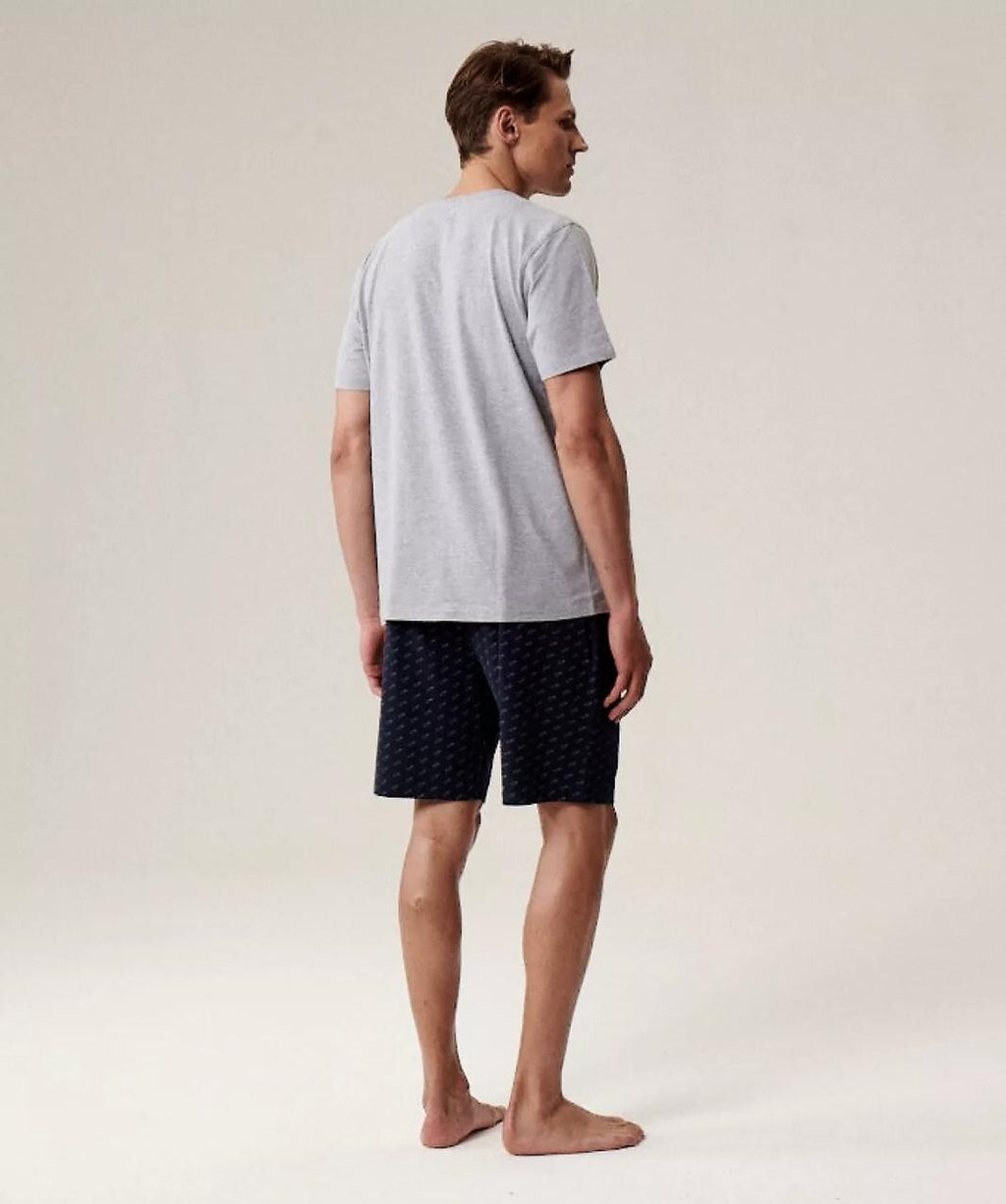 Pigiama uomo classico realizzato in morbida maglia effetto