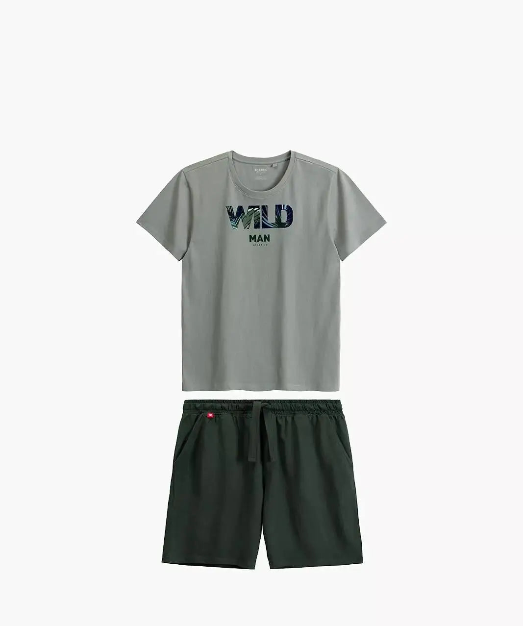 Pigiama uomo corto in cotone - nmp-396