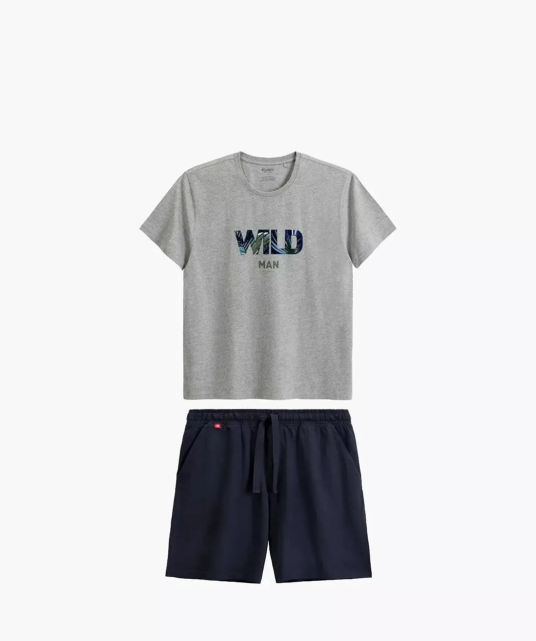 Pigiama uomo corto in cotone - nmp-396