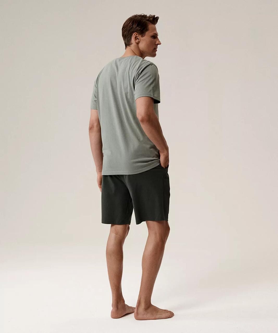 Pigiama uomo corto in cotone - nmp-396