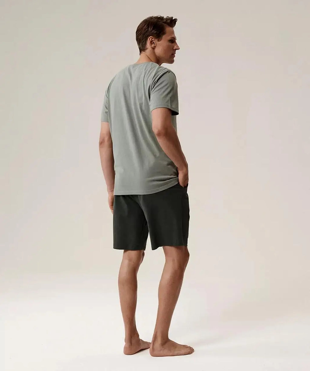 Pigiama uomo corto in cotone - nmp-396