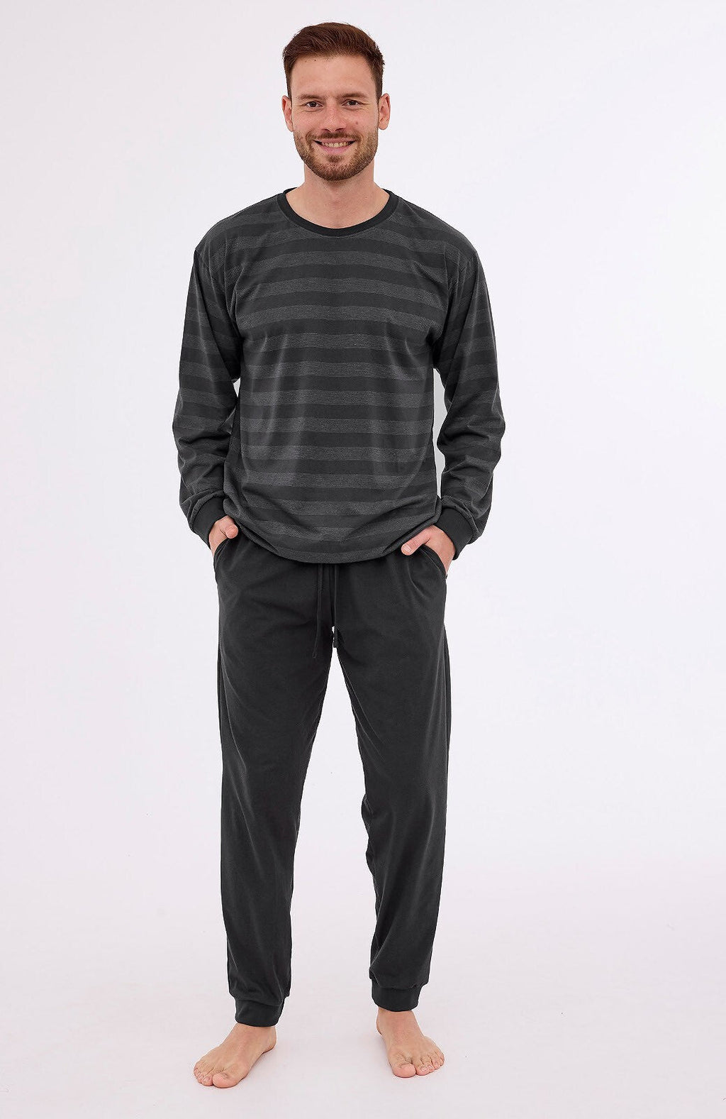 Pigiama da uomo in coton elasticizzato | loose