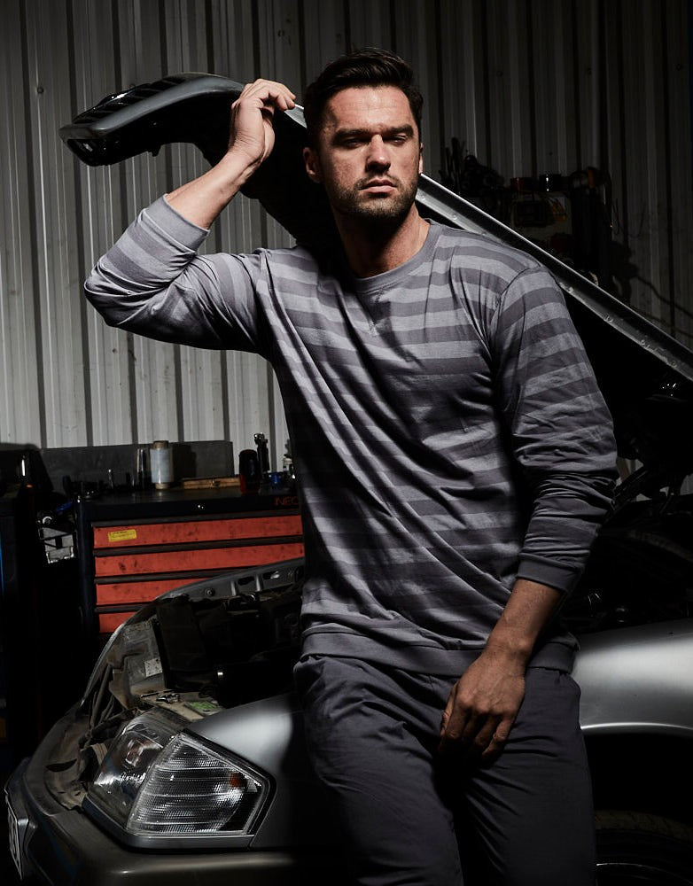 Pigiama da uomo in coton elasticizzato | loose