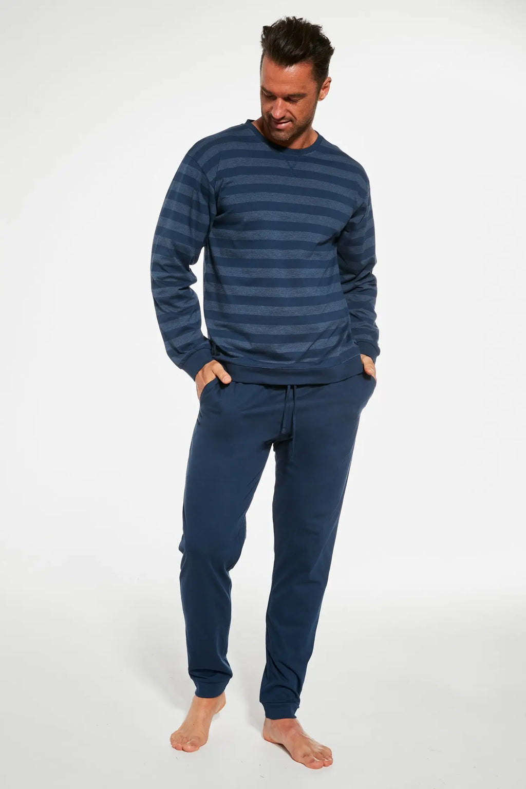 Pigiama da uomo in coton elasticizzato | loose