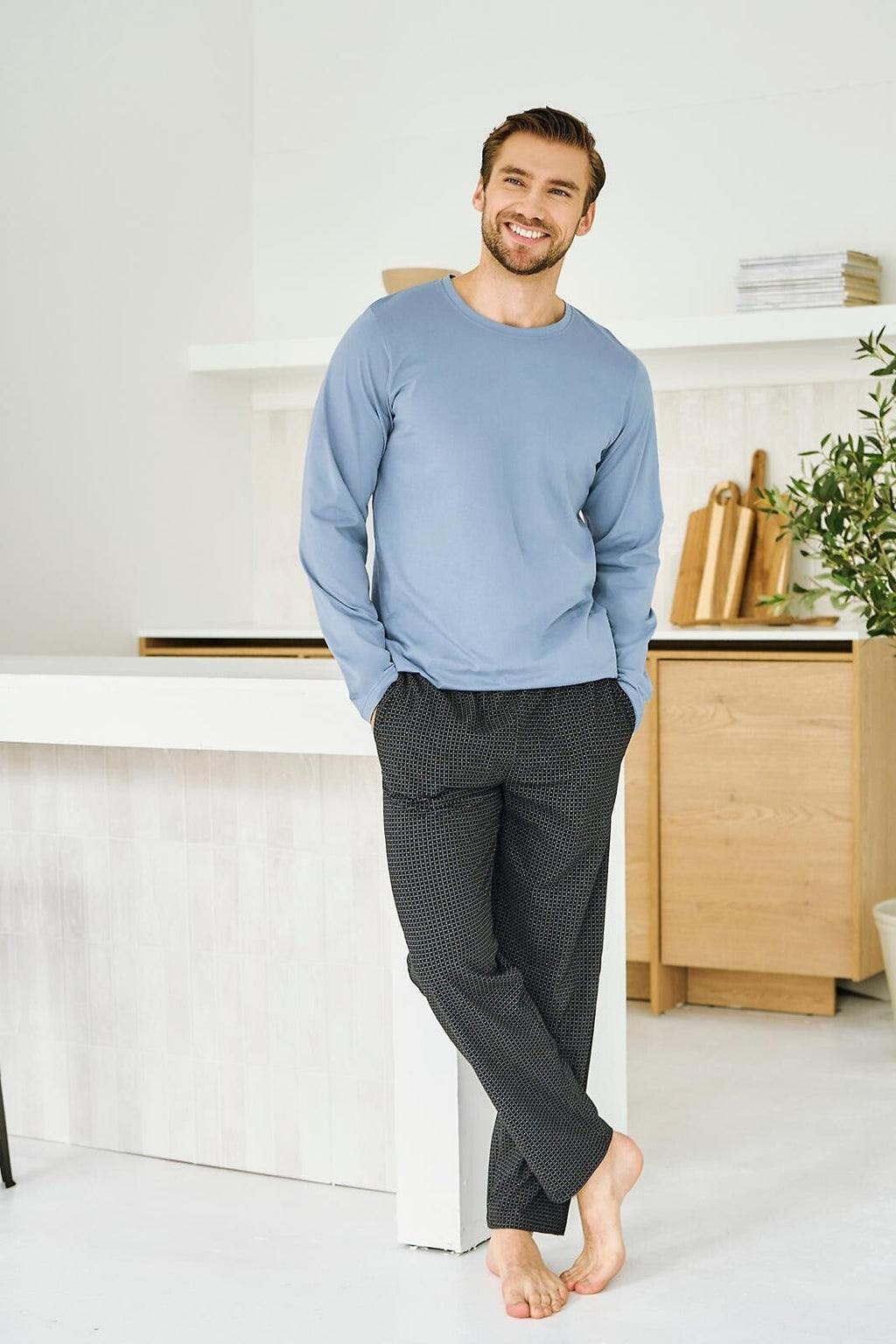 Pigiama uomo in cotone – comfort e praticità quotidiana