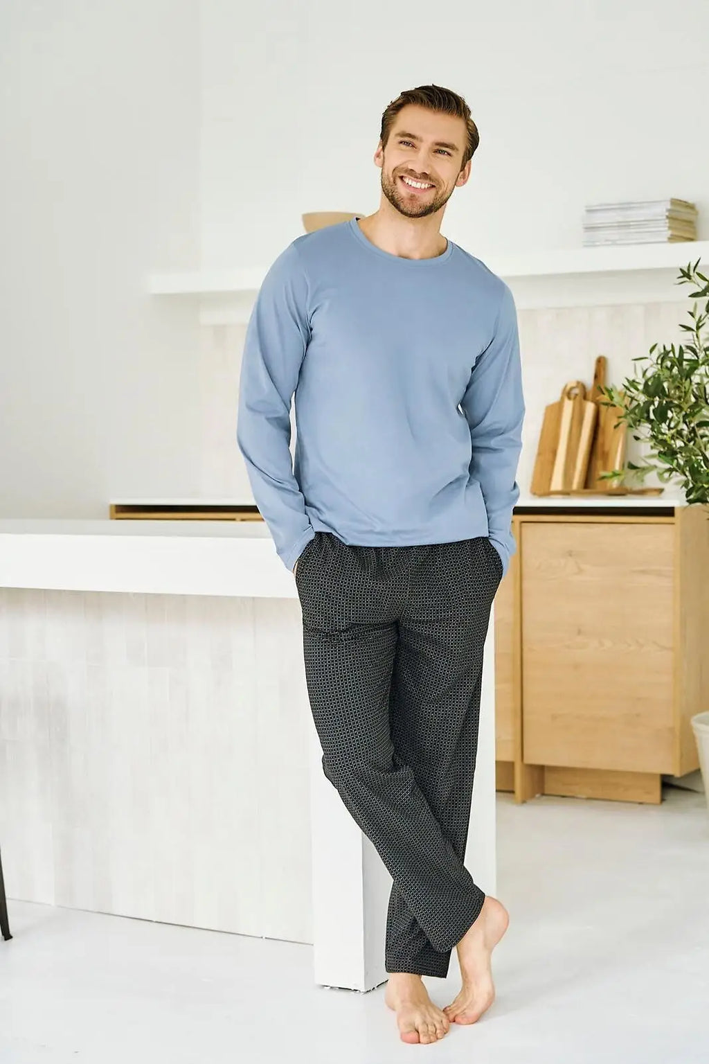 Pigiama uomo in cotone – comfort e praticità quotidiana