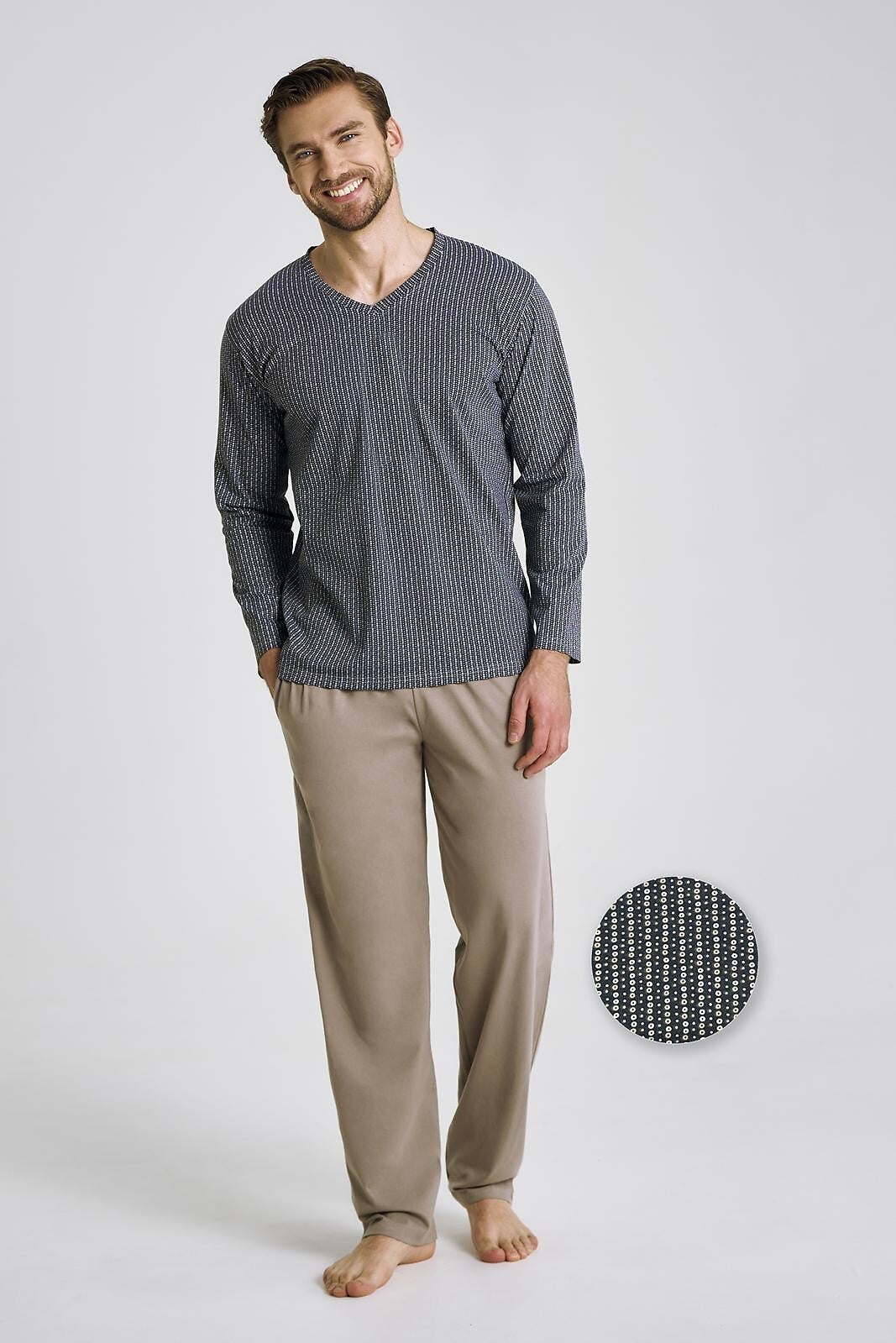 Pigiama uomo in cotone – comfort e stile classico | luca