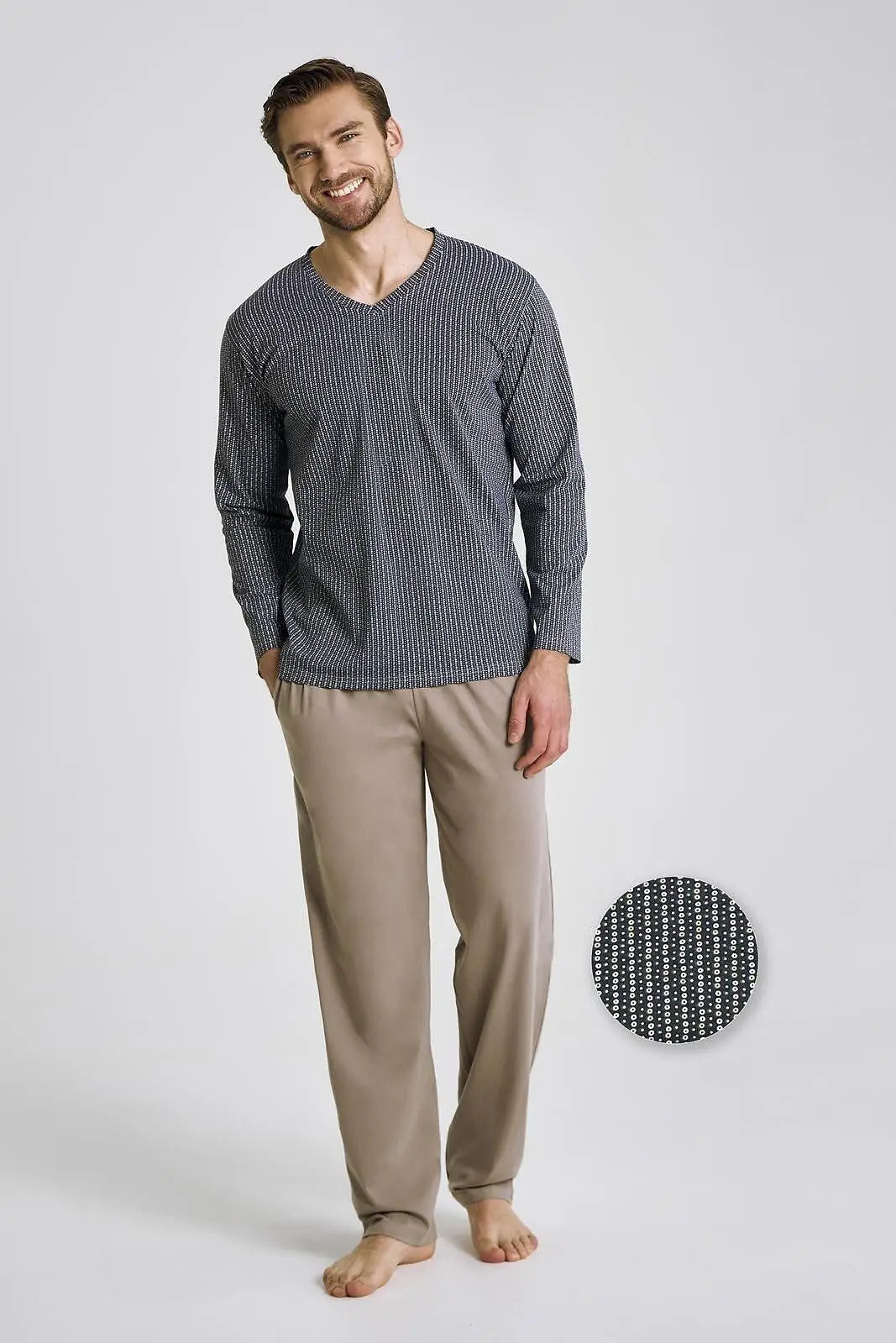 Pigiama uomo in cotone – comfort e stile classico | luca