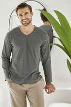 Pigiama uomo in cotone – comfort e stile classico | luca
