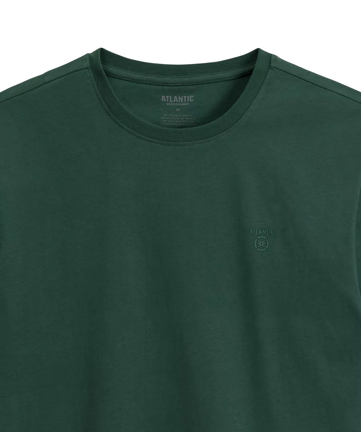 Pigiama uomo in cotone effetto pesca con pantaloni