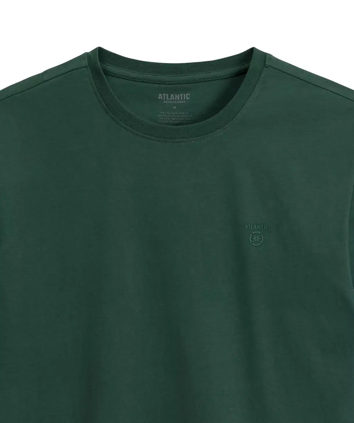 Pigiama uomo in cotone effetto pesca con pantaloni