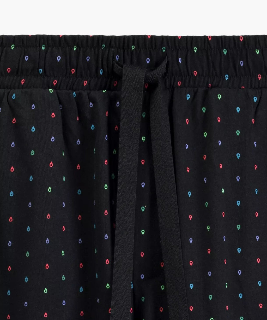 Pigiama uomo in cotone effetto pesca con pantaloni